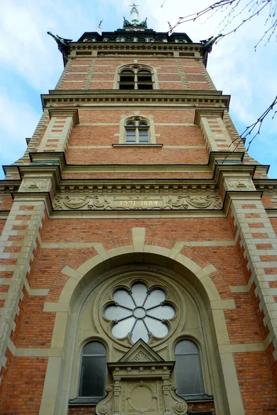 瑞典斯德哥尔摩 Tyska Brinken 德国教堂 — 图库照片
