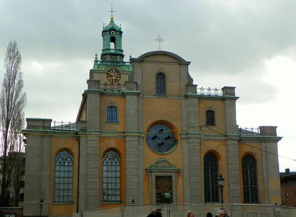 Schweden Stockholm Die Finnische Kirche Finska Kyrkan — Stockfoto