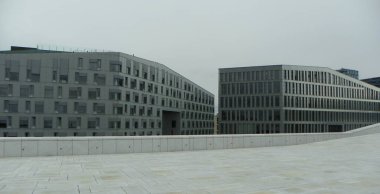 Norveç, Oslo, Bjorvika, Barkod Projesi 'nin binaları.