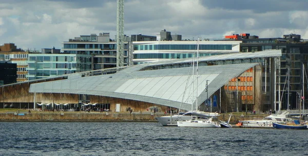 Norwegen Oslo Blick Auf Das Astrup Fearnley Museum Modern Art — Stockfoto