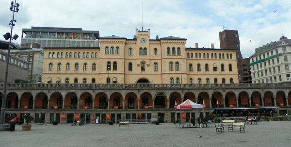 Noruega Oslo Mollergata Casa Histórica —  Fotos de Stock