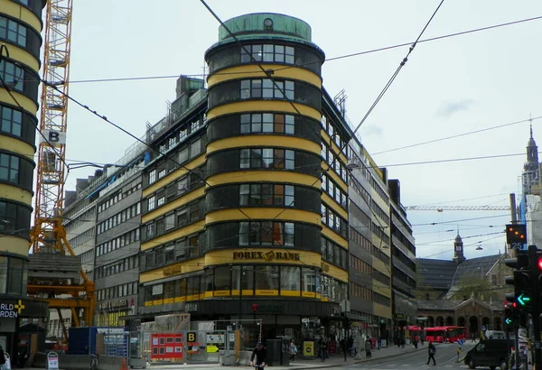 Norvège Oslo Storgata 10A Architecture Moderne Dans Centre Ville — Photo
