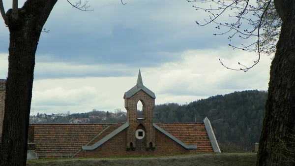 Norwegen Oslo Festung Akershus Dach Des Hauses — Stockfoto