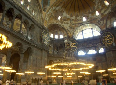 Türkiye, İstanbul, Fatih, Ayasofya Meydanı, Ayasofya Kilisesi, kilisenin içi