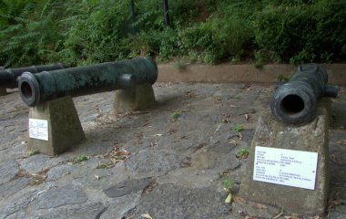 Türkiye, İstanbul, Rumeli Hisari kalesi, ortaçağ bronz topları