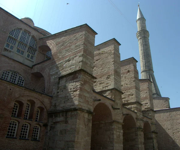 Turquie Istanbul Fatih Place Sainte Sophie Eglise Sainte Sophie Vue — Photo