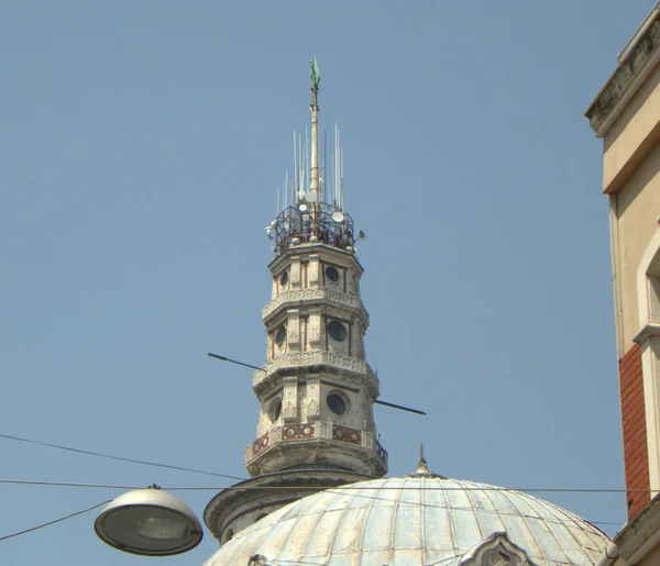 Turquie Istanbul Fatih Atmeydani Sultan Ahmet Camii Mosquée Bleue Tour — Photo