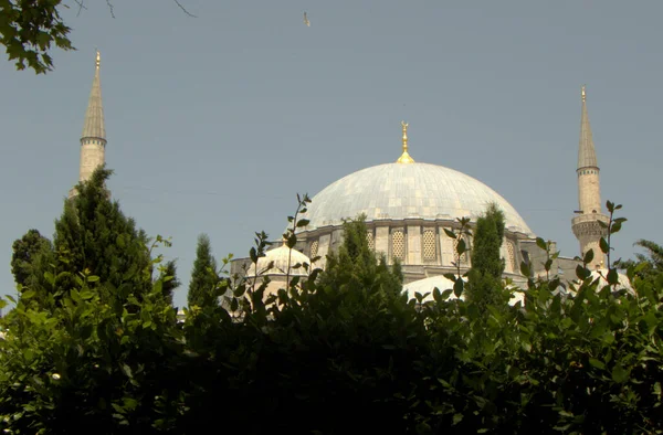 Turcja Stambuł Suleymaniye Mah Suleymaniye Camii Meczet Suleymaniye Kopuła Minarety — Zdjęcie stockowe