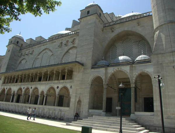 Turkije Istanbul Suleymaniye Mah Suleymaniye Moskee Kant Van Moskee — Stockfoto
