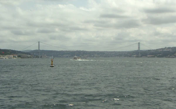 Turkije Istanbul Veerboot Van Kabatas Station Naar Prins Eilanden Uitzicht — Stockfoto