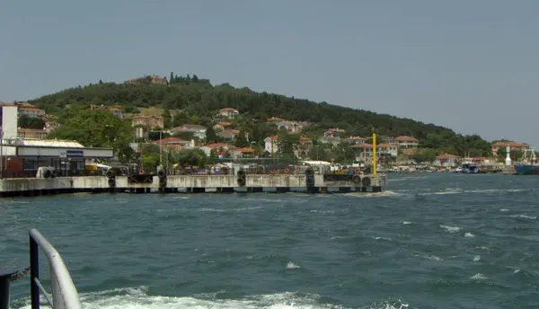 Turkije Istanbul Heibeliada Eiland Veerboot Pier — Stockfoto