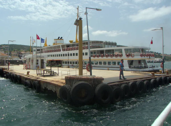 Turquía Estambul Isla Buyukada Ferry Desde Estación Kabatas Las Islas — Foto de Stock