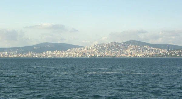 Turkije Istanbul Veerboot Van Prins Eilanden Naar Kabatas Station Uitzicht — Stockfoto