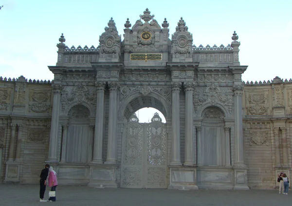 Turecko Istanbul Dolmabahce Dolmabahce Palace Gate Treasury — Stock fotografie