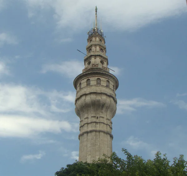 Turkiet Istanbul Beyazit Tower Seraskier Tower Brandstation Vid Istanbuls Universitet — Stockfoto