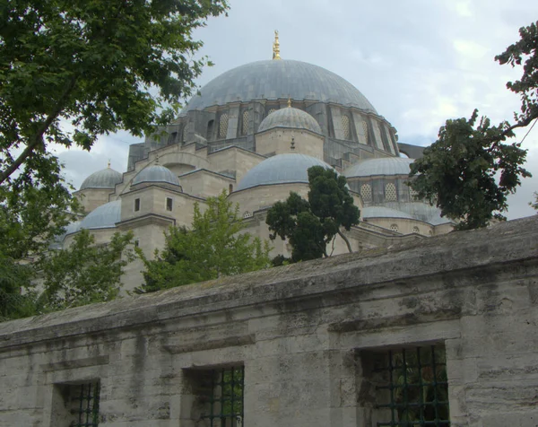 Turquie Istanbul Prof Siddik Sami Onar Mosquée Suleymaniye Suleymaniye Camii — Photo