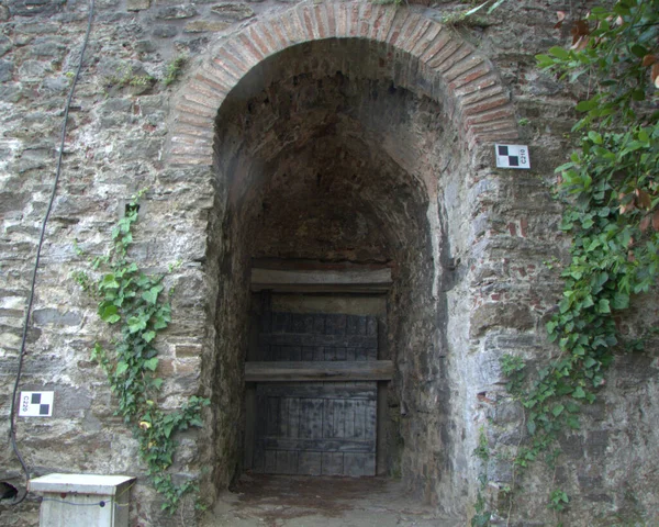 Turquía Estambul Rumeli Hisari Castillo Puerta Entrada Fortaleza —  Fotos de Stock