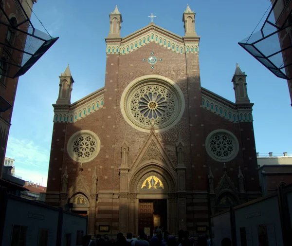 Turquía Estambul Tomtom Istiklal Cad 171 Iglesia San Antonio Padua —  Fotos de Stock