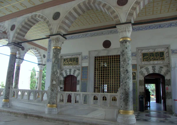 Turecko Istanbul Cankurtaran Palác Topkapi Brána Felicity Venkovní Krytá Galerie — Stock fotografie