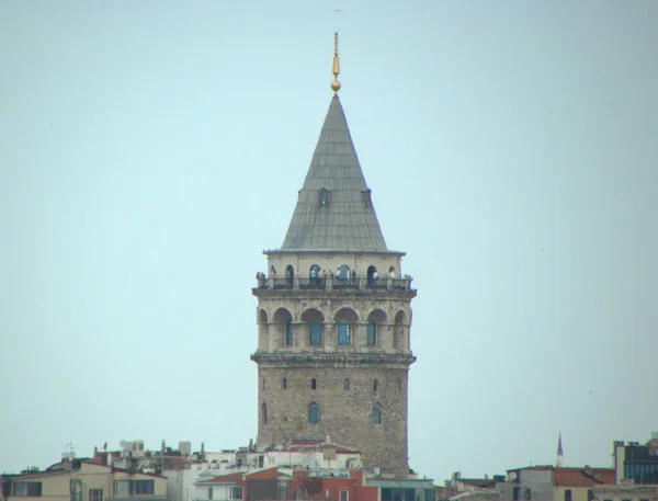 Törökország Isztambul Kankurtarán Topkapi Palota Kilátás Galata Toronyra — Stock Fotó