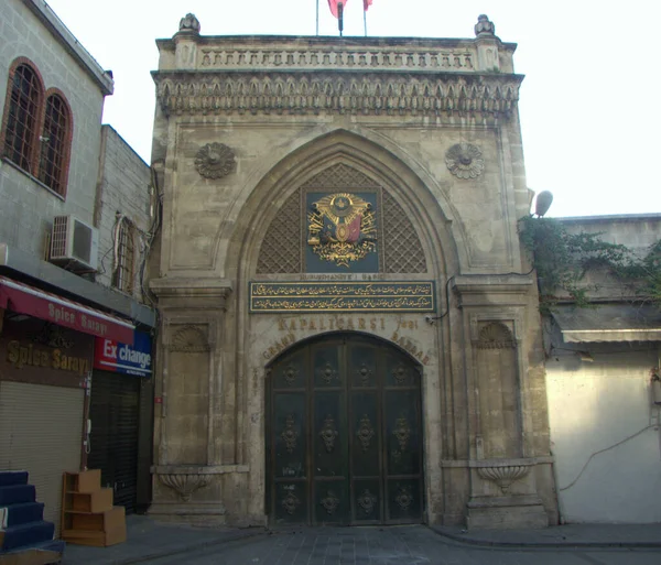 Turquía Estambul Fátima Mezquita Nuruosmaniye Puerta Entrada Hierro Forjado Territorio —  Fotos de Stock