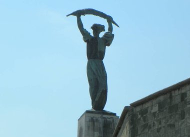 Macaristan, Budapeşte, Gellert Tepesi, Özgürlük Heykeli