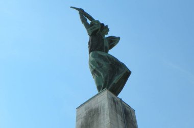Macaristan, Budapeşte, Gellert Tepesi, Özgürlük Heykeli