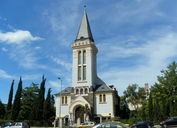 Ungaria Budapesta Ulloi Biserica Reformată — Fotografie, imagine de stoc