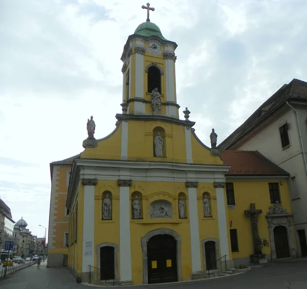 Ungern Budapest Gyulai Pal Kapellet Saint Roch — Stockfoto