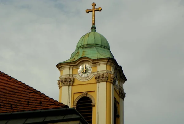 Ungern Budapest Gyulai Pal Kapellet Saint Roch Kupolen Templet — Stockfoto