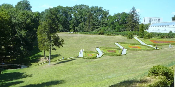 Oekraïne Uman Nationaal Dendrologisch Sofiivka Park Engels Park — Stockfoto