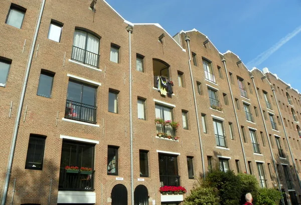 Netherlands, Amsterdam, 16 Entrepotdok, houses on the waterfront