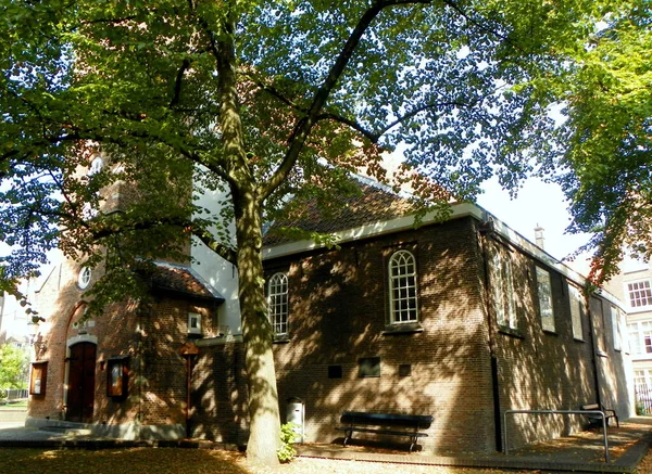 Nederländerna Amsterdam Begijnhof Begijnhof Begijnhofkapel — Stockfoto