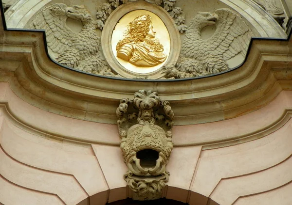 Duitsland Berlijn Unter Den Linden Deutsches Historisches Museum Reliëf Wapenschild — Stockfoto