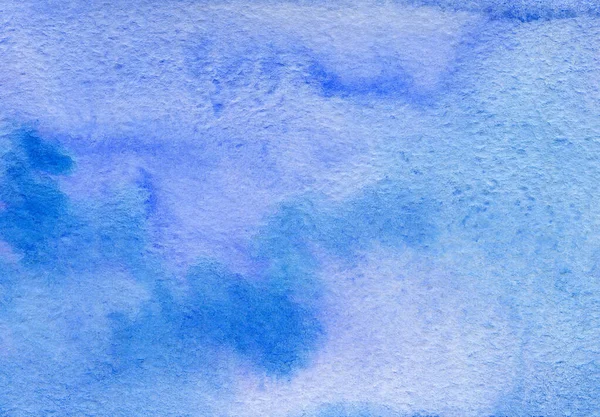 Papel Aquarela Azul Abstrato Ilustração Texturizada Para Design Grunge Cartão — Fotografia de Stock