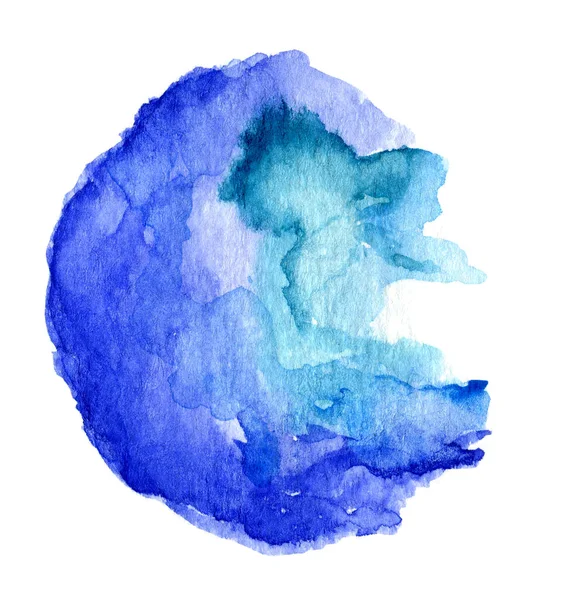 Абстрактные Сине Зеленые Акварельные Полотна Текста Логотипа Акварельный Фон — стоковое фото