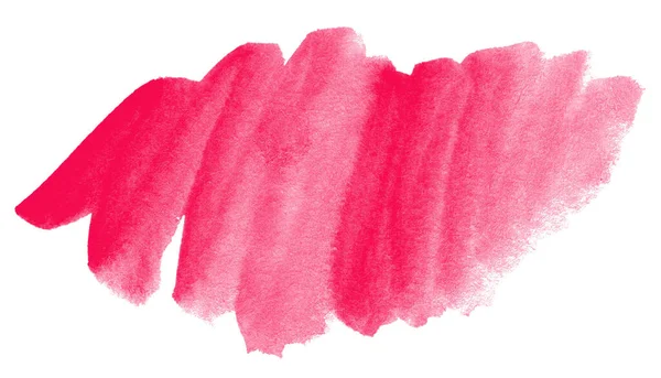 Розовая Форма Акварели Абстрактный Фон Текста Логотипа Изолированного Белом — стоковое фото