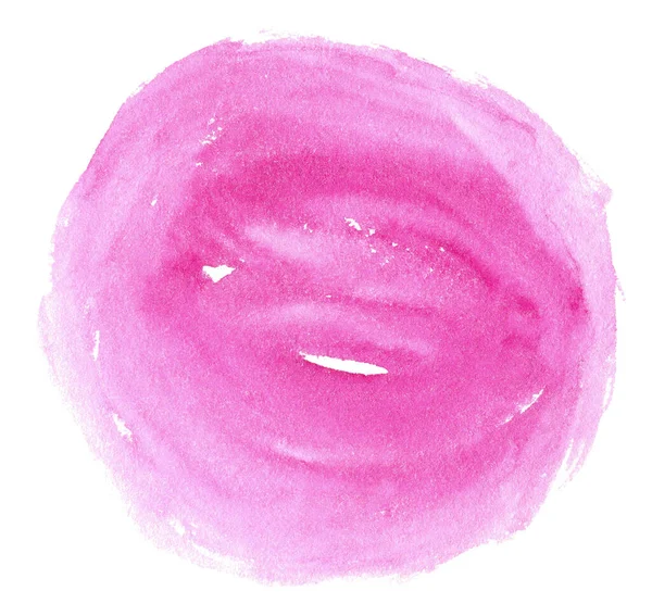 Рожевий Фон Акварельної Форми Тексту Або Логотипу Намальований Вручну Абстрактний — стокове фото