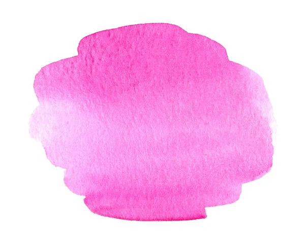 Bentuk Cat Air Pink Untuk Logo Atau Huruf — Stok Foto