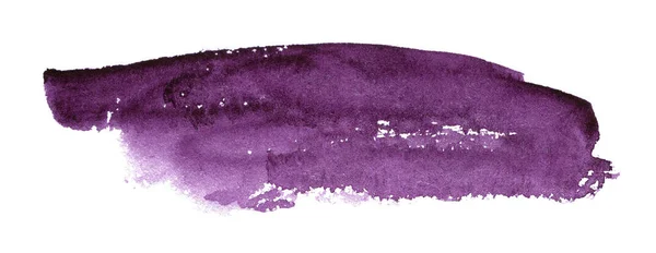 Violet Suluboya Şekilli Beyaz Üzerine Izole Edilmiş Metin Veya Logo — Stok fotoğraf