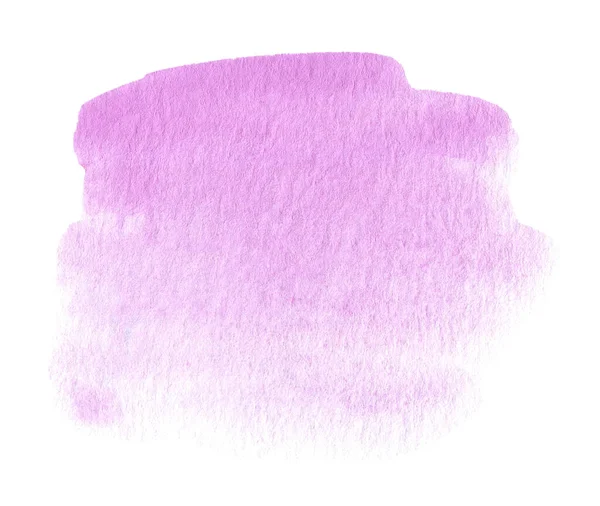 Lavender Watercolor Shape Isolated White Background — ストック写真