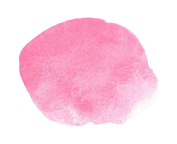 Abstract Pink Watercolor Background Isolated White Background — Stok Foto