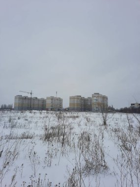 Şehir bir kış günü