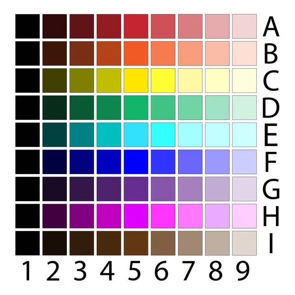 Color palette. Pastel color. Rainbow background. Bright design. Pastel background. Vector illustration. stock image. — Stock Vector
