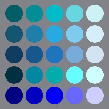 Modaya uygun daireler, her amaçla tasarlanmış harika bir tasarım. Pastel renk. Vektör çizimi. depolama resmi. 