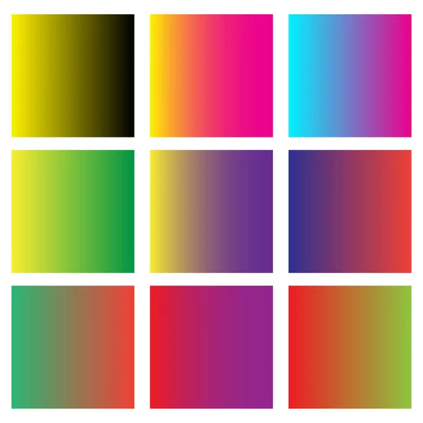 Multi-colored palette squares. Vector illustration. stock image. — ストックベクタ