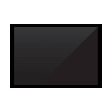 Stylish black square. Geometric texture. Vector illustration. stock image. 
