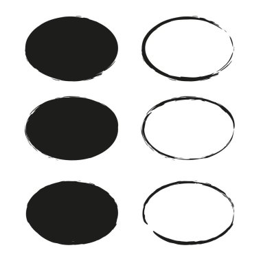 Siyah grunge çerçeveler. Kenar çerçevesi. Soyut doku. Vektör çizimi. Stok görüntüsü. EPS 10.