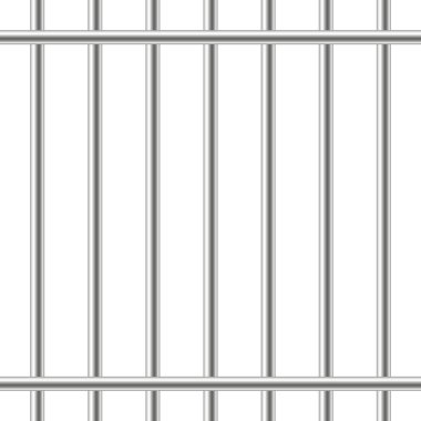 Dikey çelik ızgara. Vektör çizimi. Stok görüntüsü. EPS 10.