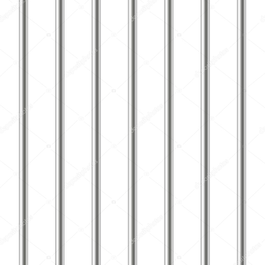 steel vertical grating. Vector illustration. stock image. EPS 10.